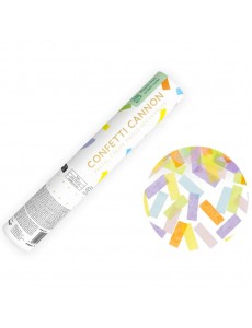 Canhão Confetis Cores  Pastel